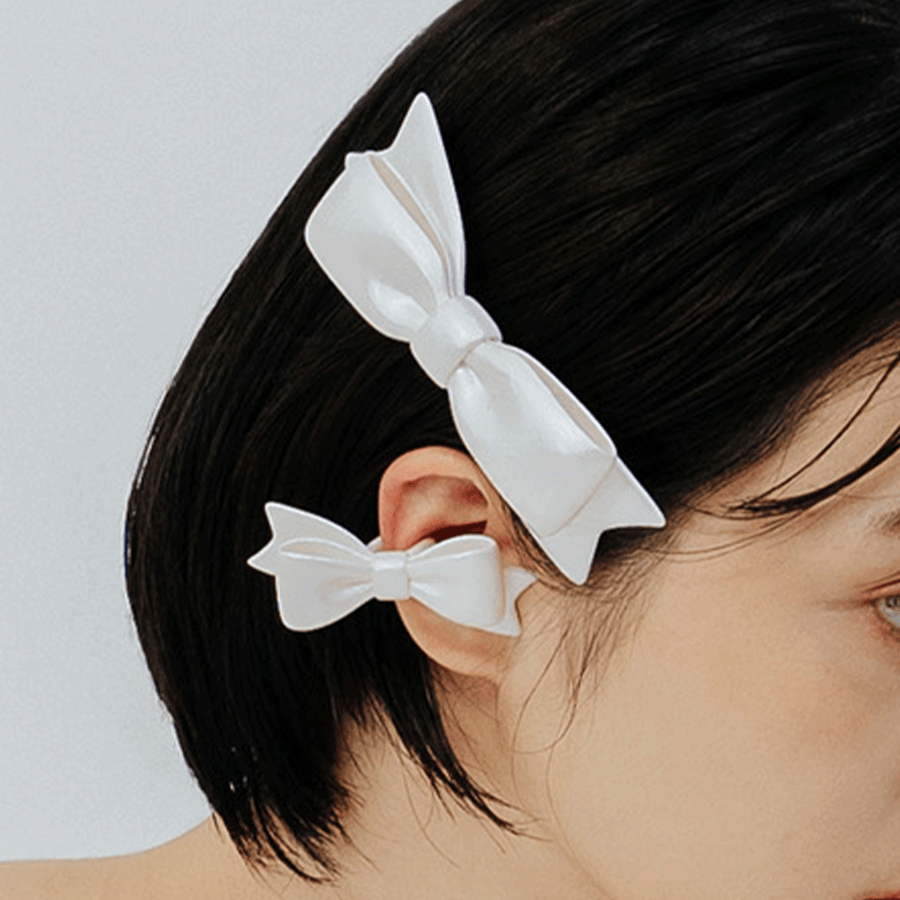 【予約販売商品】Ribbon Ear Cuff