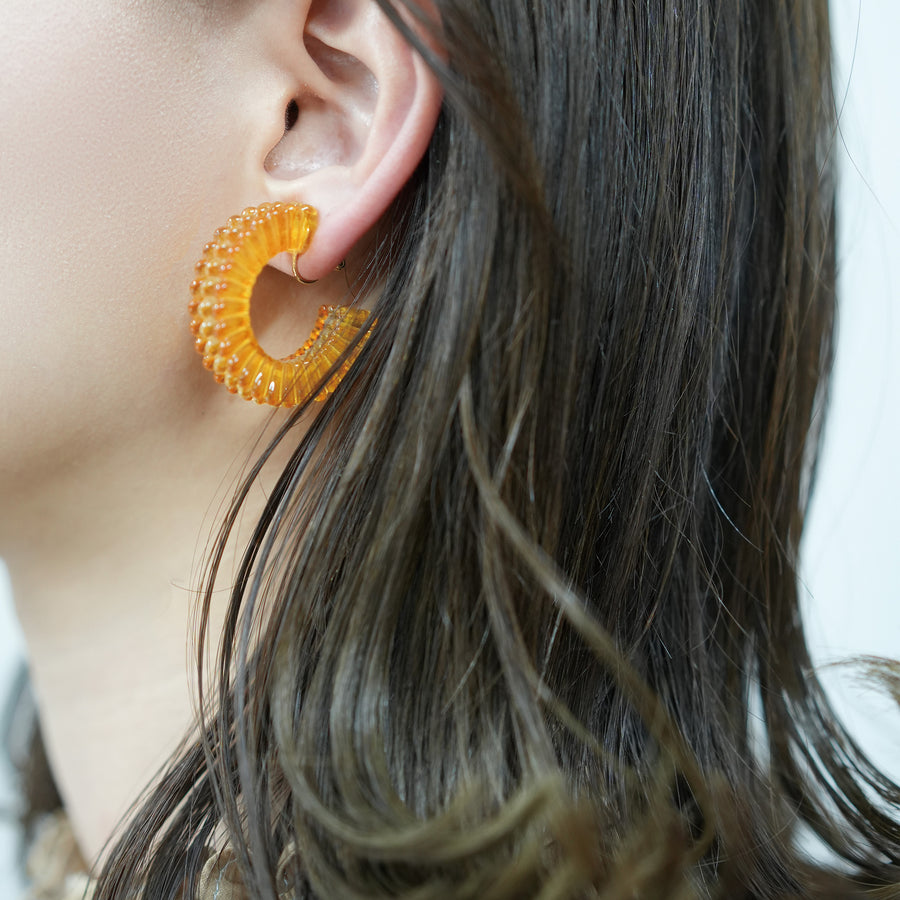 Ash flower earrings