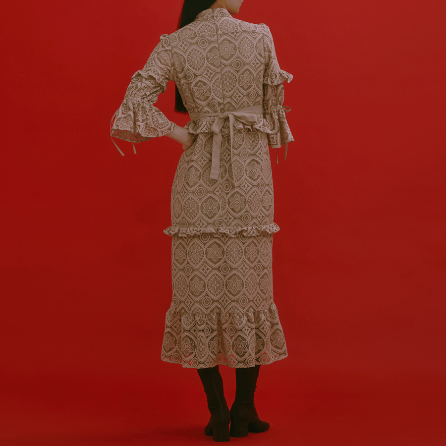 Anemone lace dress