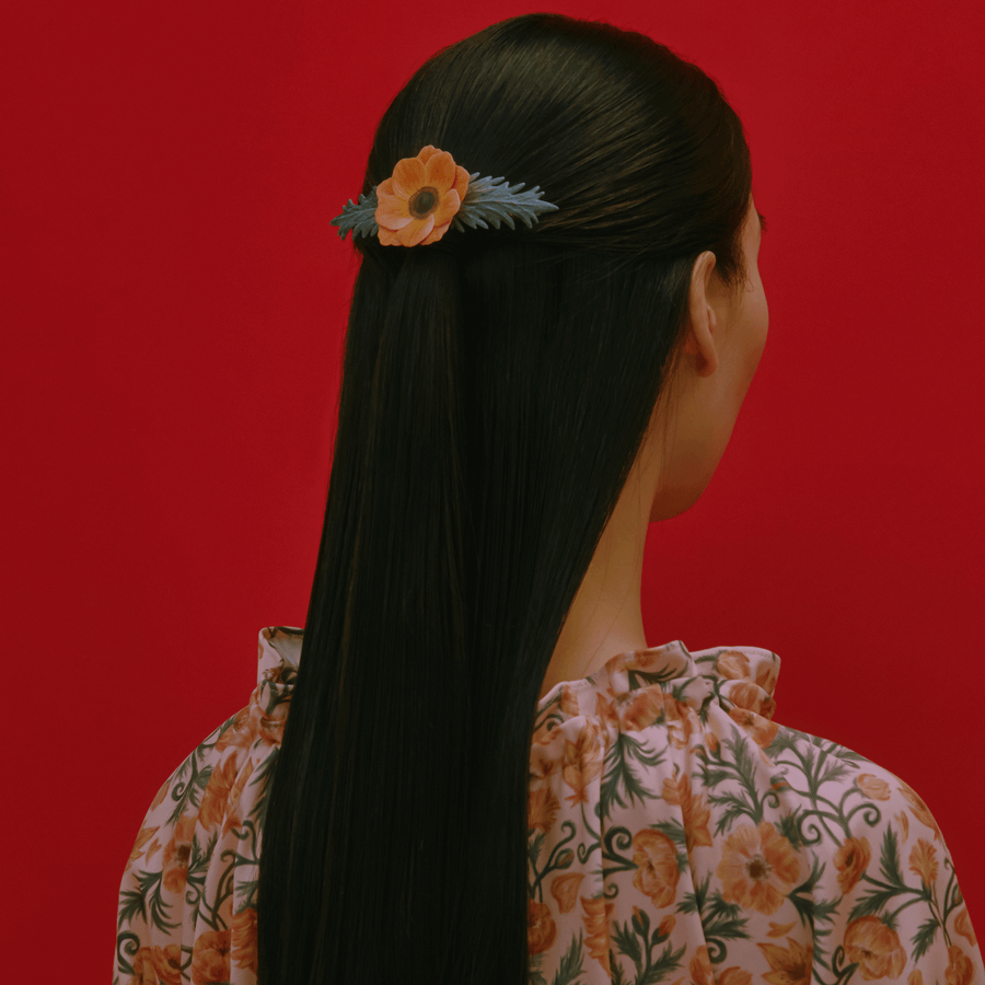 Anemone Hair barrette