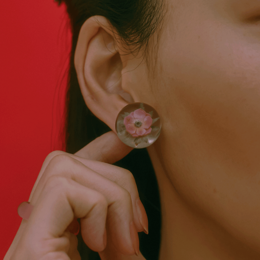 Drop Earrings - M -  Petite Anemone