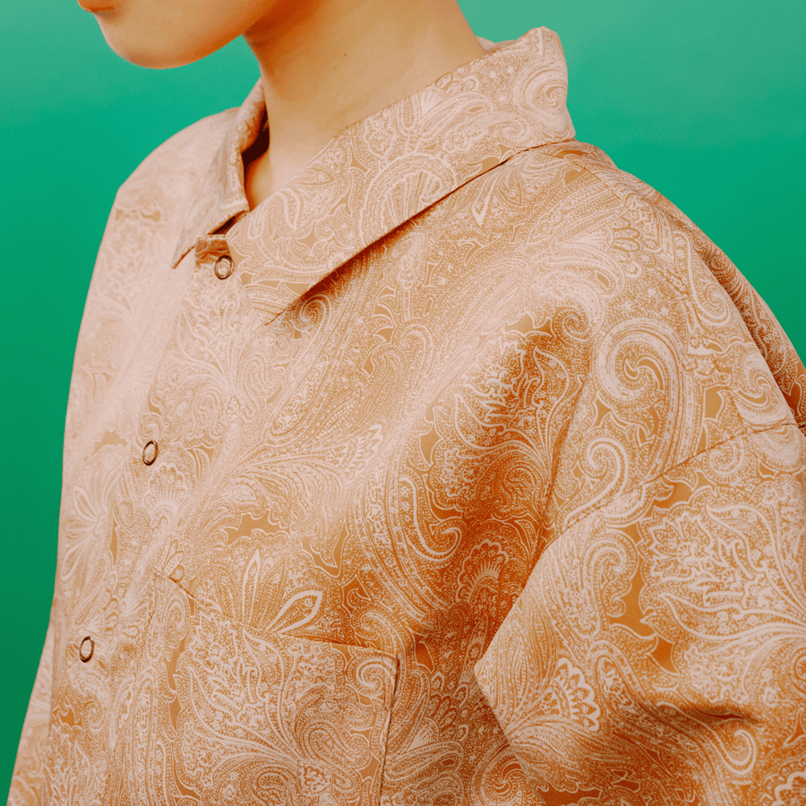 【予約販売商品】Paisley-print shirt