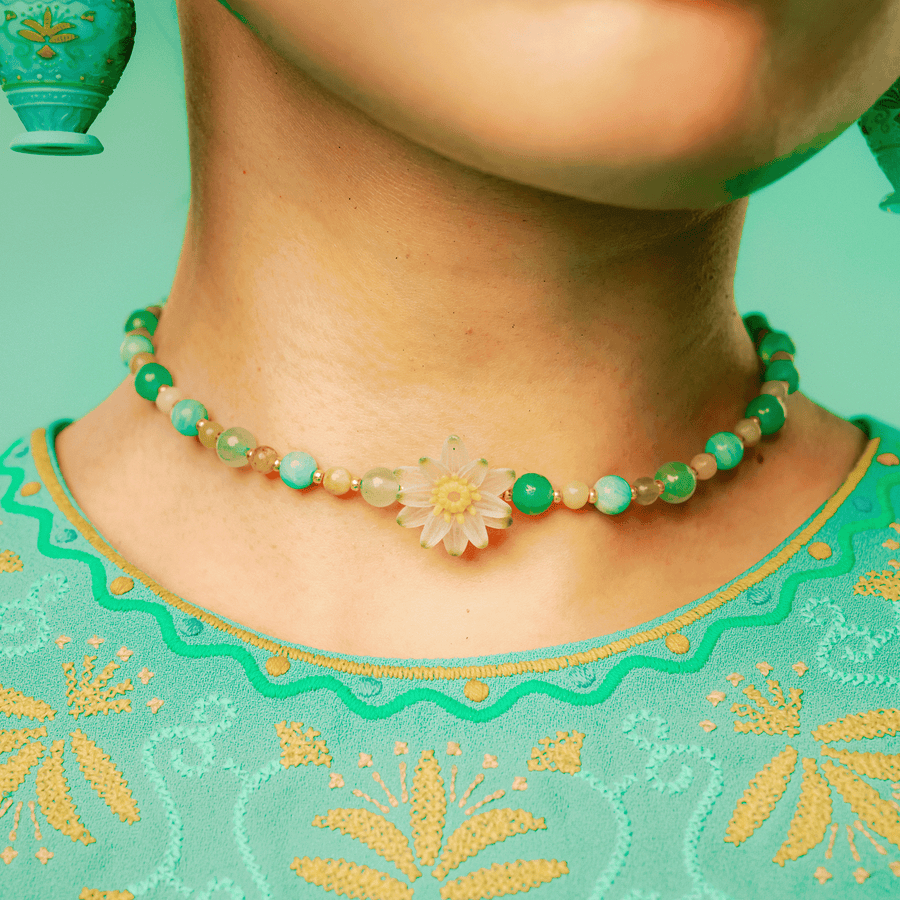 【予約販売商品】Water lily choker