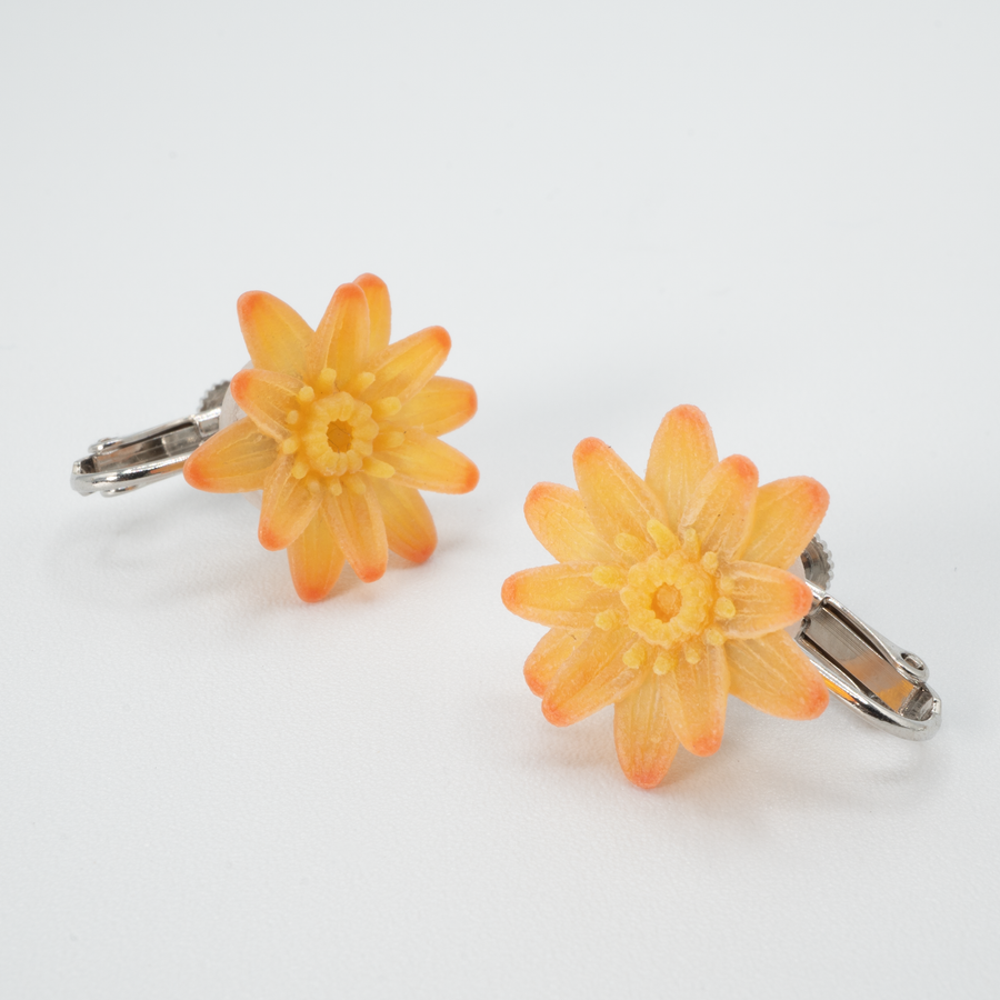 【予約販売商品】Water lily earrings - S -