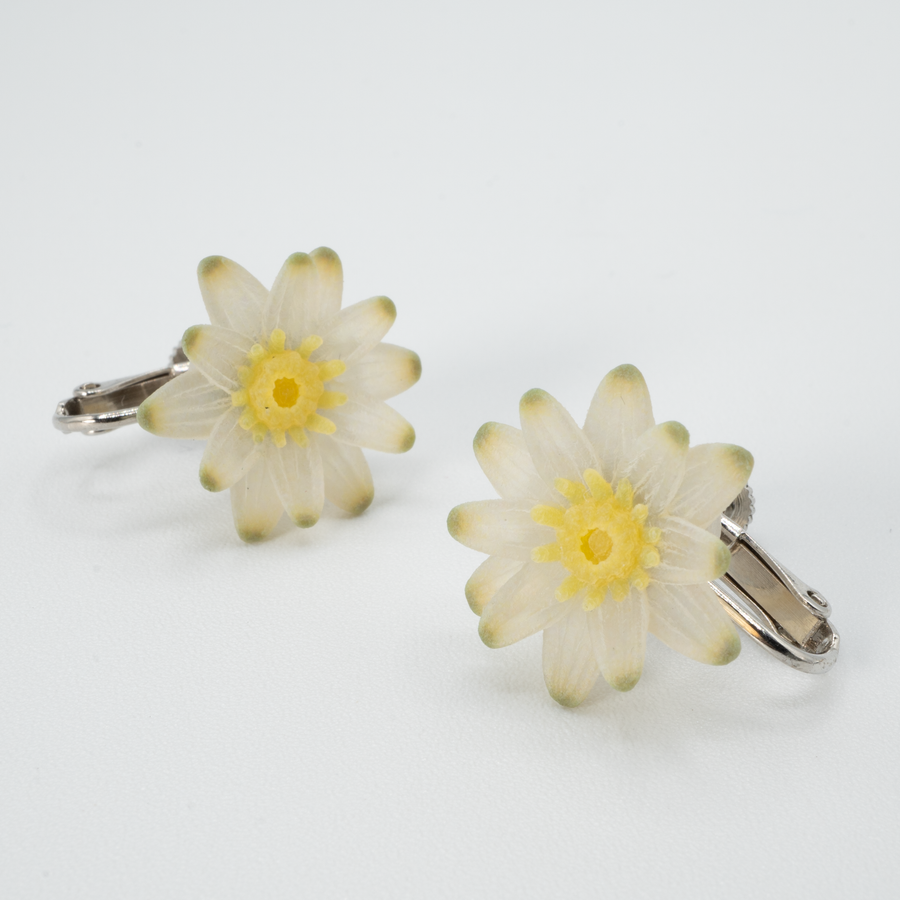 【予約販売商品】Water lily earrings - S -