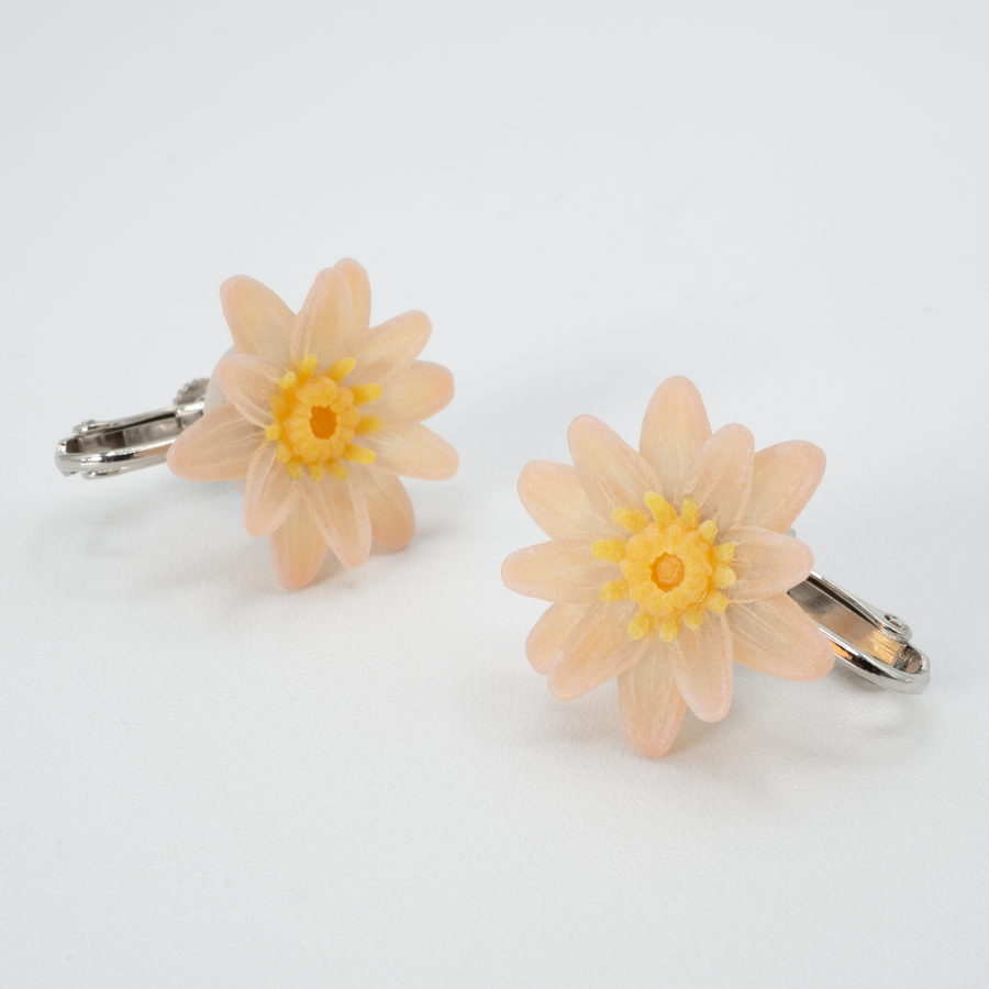 【予約販売商品】Water lily earrings - S -