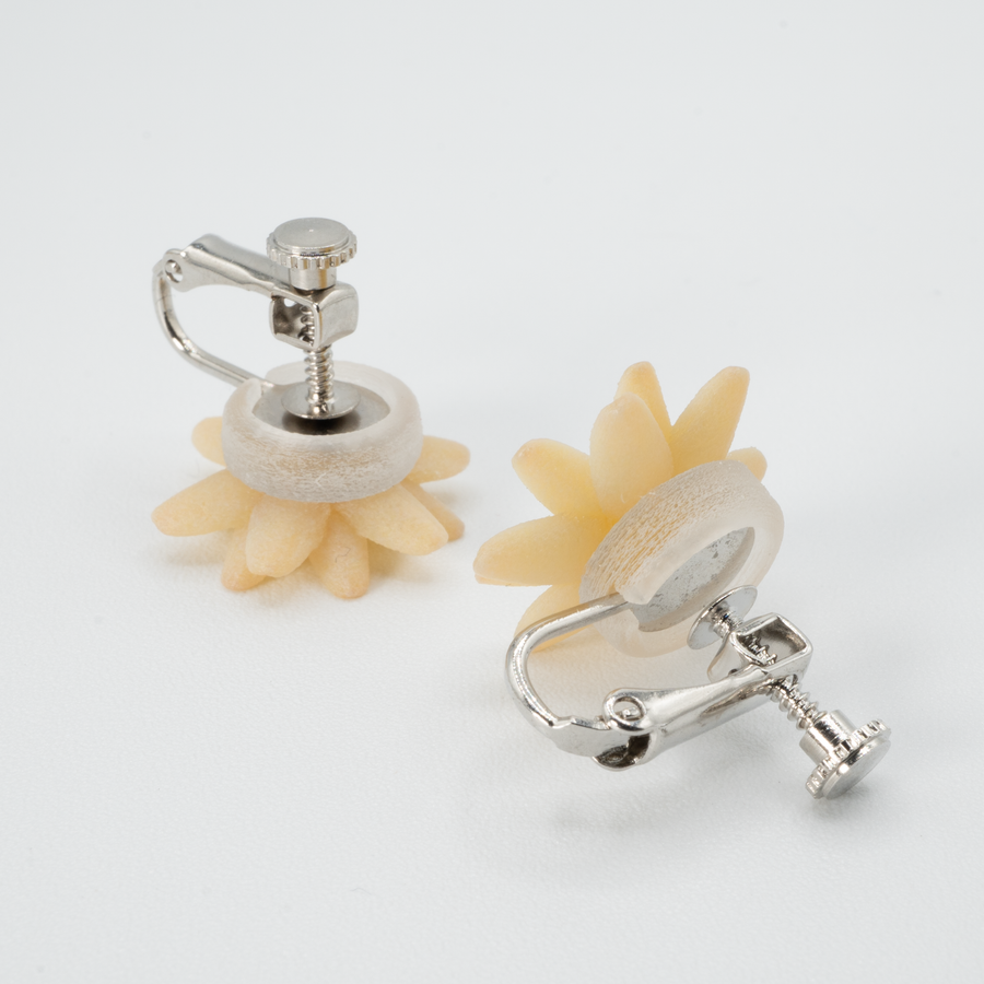 【予約販売商品】Water lily earrings - S -