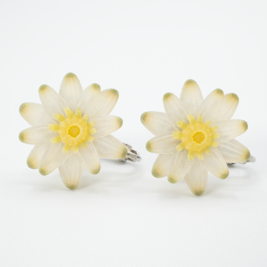 【予約販売商品】Water lily earrings - S -