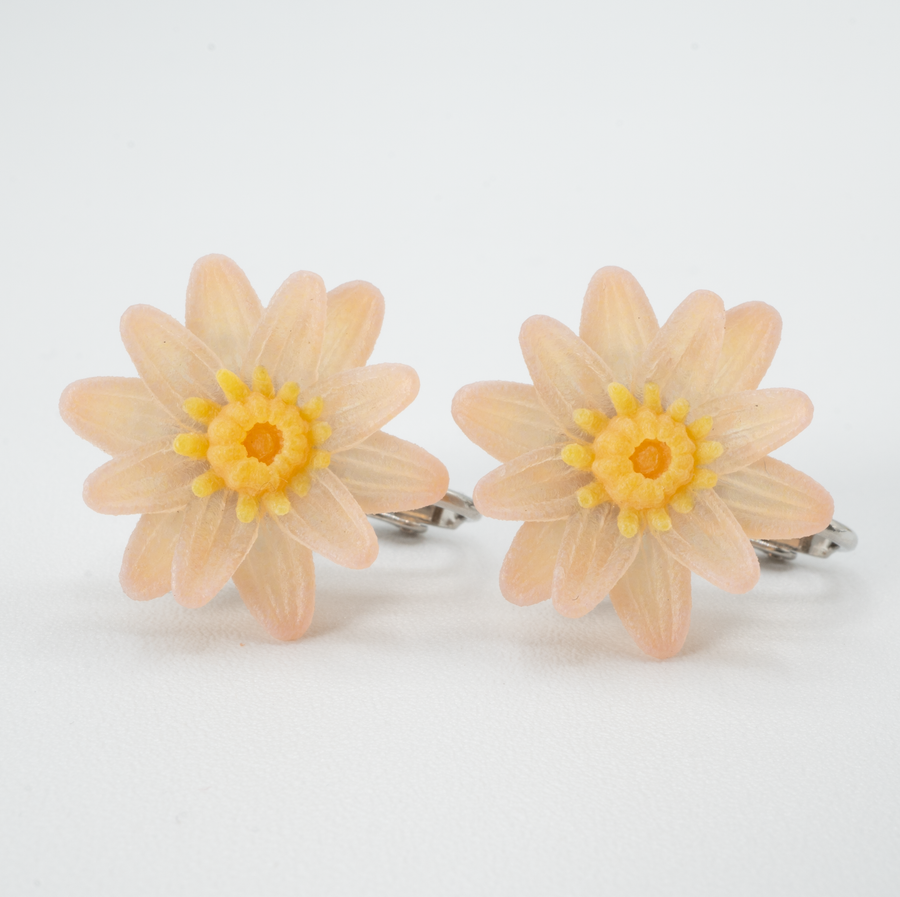 【予約販売商品】Water lily earrings - S -