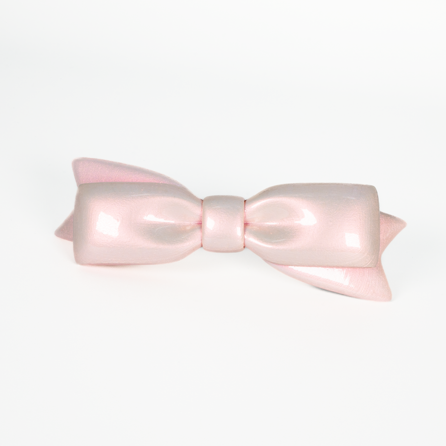 【予約販売商品】Ribbon Hair Barrette - L -