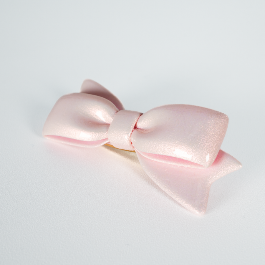 【予約販売商品】Ribbon Hair Barrette - mini -