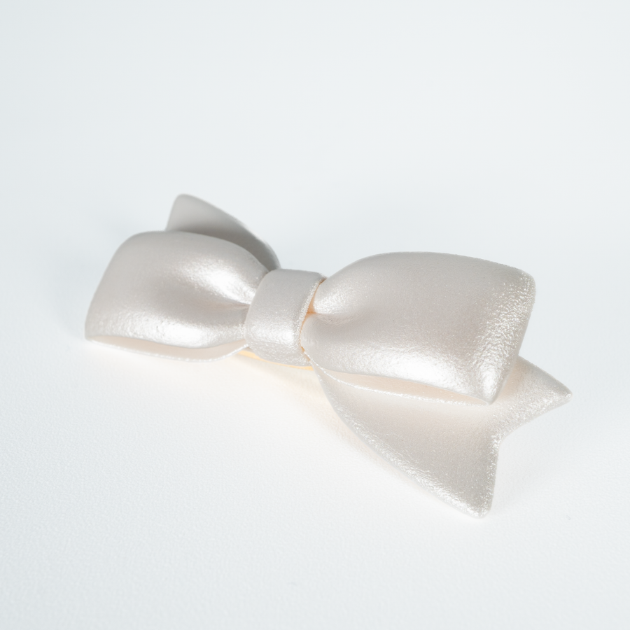 【予約販売商品】Ribbon Hair Barrette - mini -