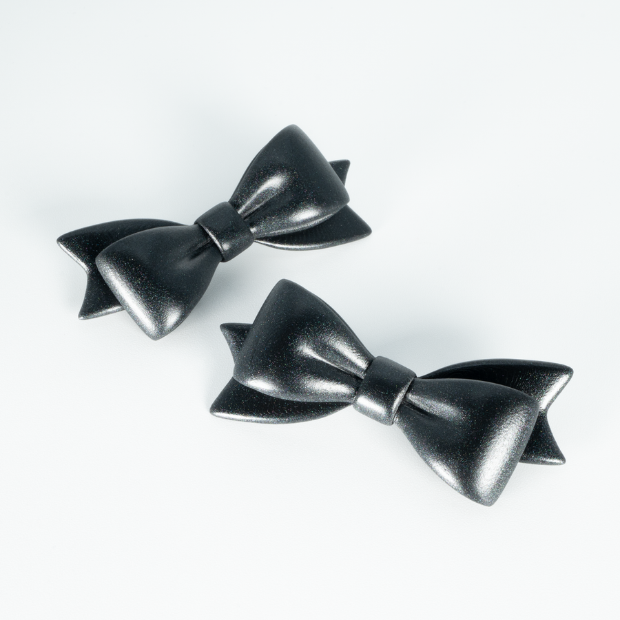 【予約販売商品】Ribbon Earrings Ⅰ - L -