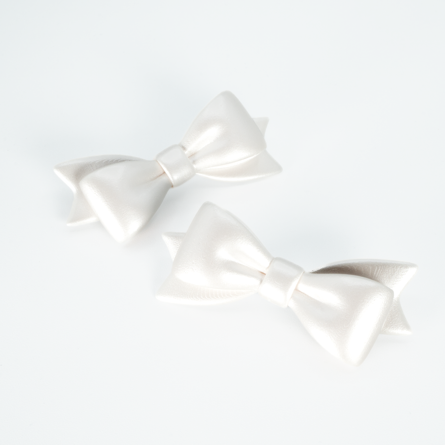 【予約販売商品】Ribbon Earrings Ⅰ - L -