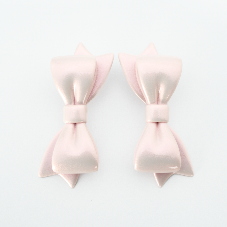 【予約販売商品】Ribbon Earrings Ⅱ - L -