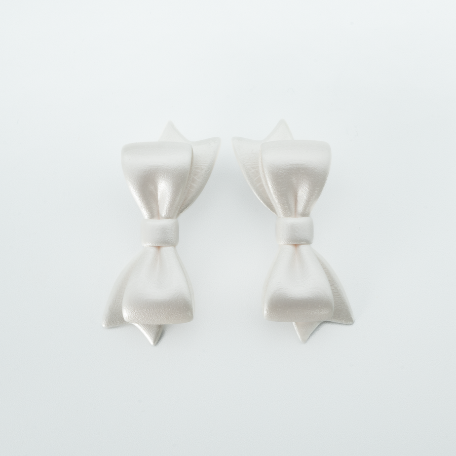 【予約販売商品】Ribbon Earrings Ⅱ - M -