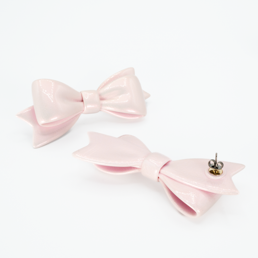 【予約販売商品】Ribbon Earrings Ⅱ - L -