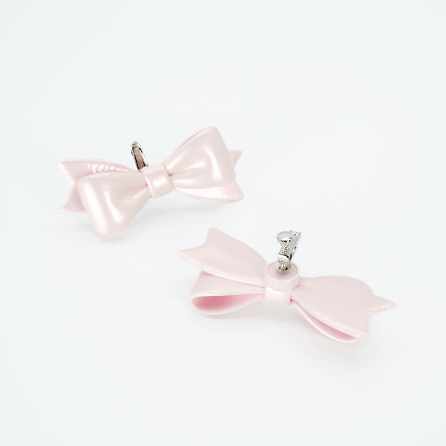 【予約販売商品】Ribbon Earrings Ⅰ - M -