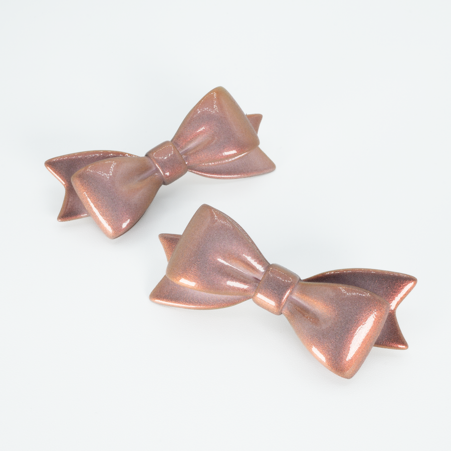 【予約販売商品】Ribbon Earrings Ⅰ - L -