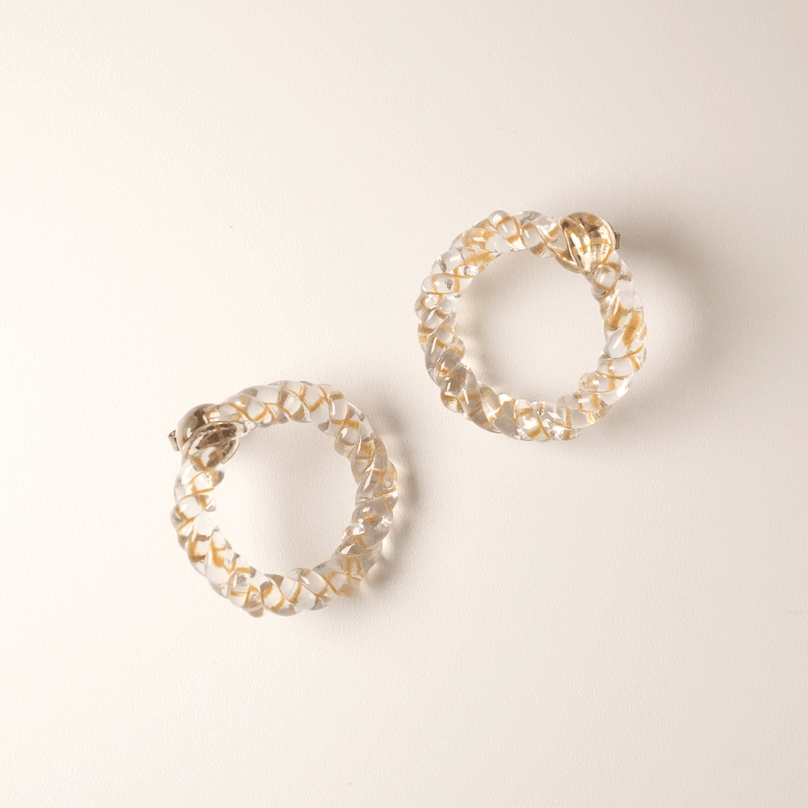 ROPE EARRINGS CIRCLE