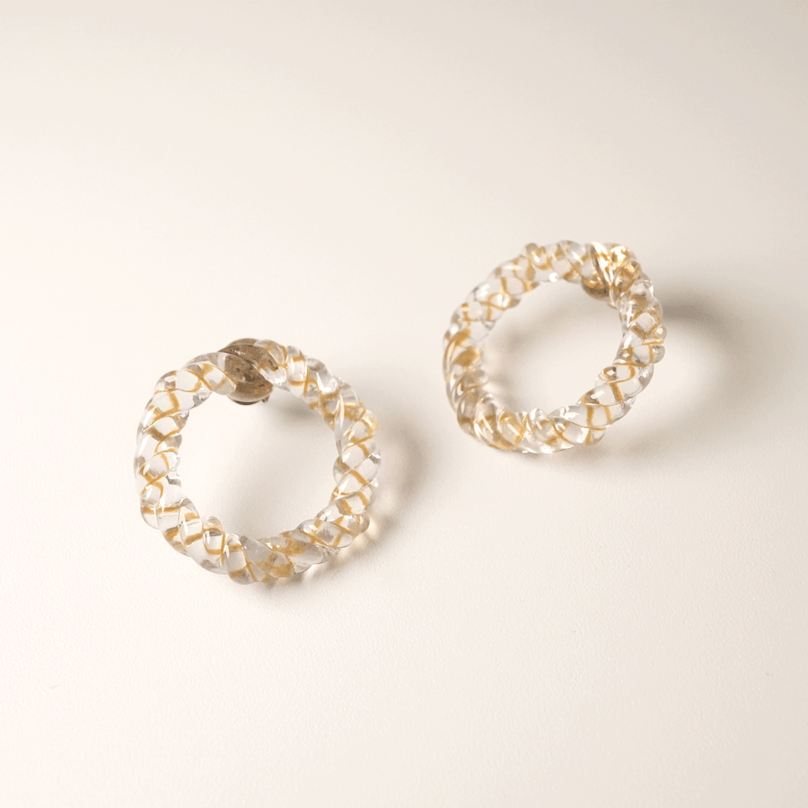 ROPE EARRINGS CIRCLE